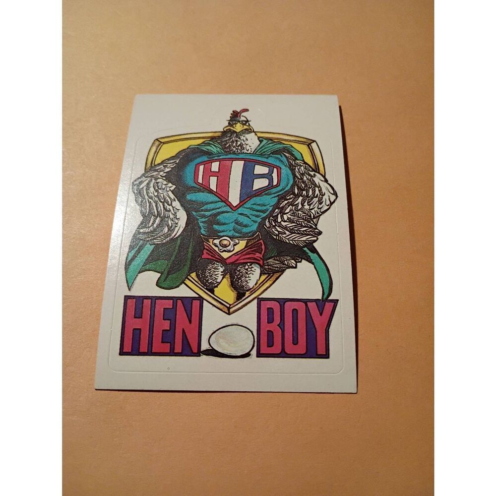 1983 General Mills Zero Heroes Trading Card Sticker Card Vintage #13